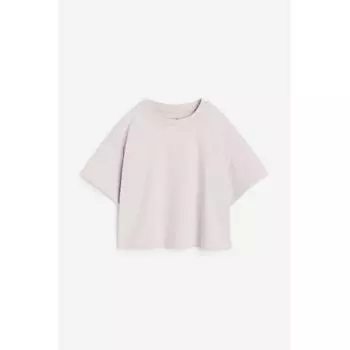 Футболка HM Oversized Светло-пыльно-розовая
