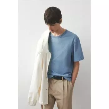 Футболка HM Regular Fit, синяя M
