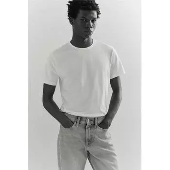 ФУТБОЛКА HM SLIM FIT БЕЛАЯ XS