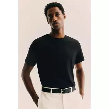Футболка HM slim fit черная S