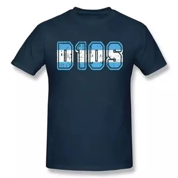 Футболка Homme, летняя мужская футболка D10S Maradona, футболка уличная, большой размер, хлопковая, с круглым вырезом, с коротким рукавом, футболки мужские S