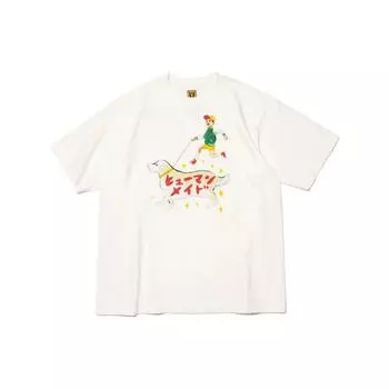 Футболка Human Made Keiko Sootome #6, белая женская уличная одежда XX25TE004 XXL