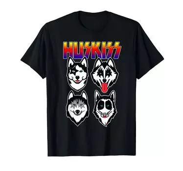 Футболка Huskiss Funny Dog Puppy Husky Lover в подарок