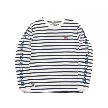 Футболка HWYC L [Chums] Футболка L/S Мужская белая/темно-синяя-темно-синяя