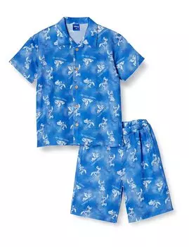 Футболка и штаны Микки и Минни Стич для мальчиков 221102024 Синий [Disney] & & Детская синий