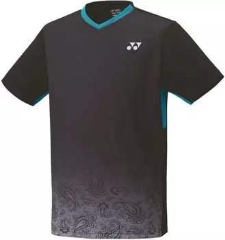 Футболка игровая Uni Game Shirt 10604 черная M [Yonex] (Подходящий стиль) (007)