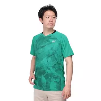 Футболка игровая Uni Game Shirt 10605 Emerald O [Yonex] (Подходящий стиль) (042)