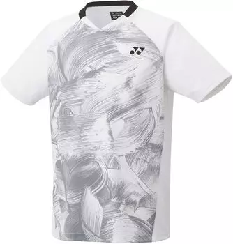 Футболка игровая Uni Game Shirt 10605 White XO [Yonex] (Подходящий стиль) (011)