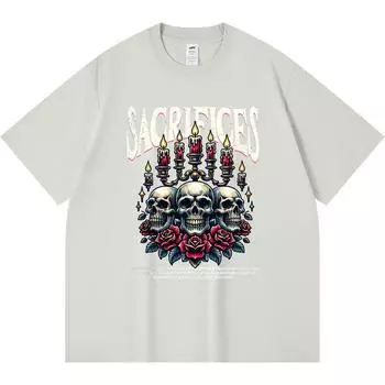 Футболка из 100% хлопка плотностью 230 г/м2, футболки с принтом в уличном стиле, забавная футболка из чесаного хлопка в стиле Харадзюку XS абрикосовый