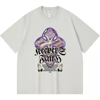 Футболка из 100% хлопка плотностью 230 г/м2 с принтом в стиле ретро, футболки с графическим принтом в стиле Харадзюку, футболка из чесаного хлопка XS абрикосовый