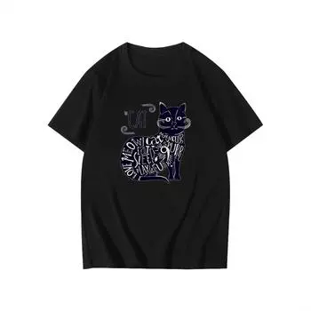 Футболка из чистого хлопка, модный топ, футболка чистого белого цвета для подростков, футболка с цифровым принтом для мужчин S