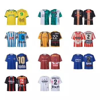 Футболка из джерси в синюю и белую полоску с короткими рукавами и сетчатым узором. Новые модные футболки с принтом орла и буквами. S