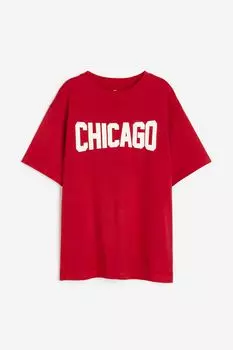 Футболка из хлопкового джерси