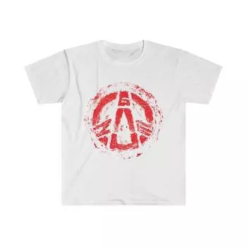 Футболка из хлопковой марли плотностью 230 г/м, классическая японская хардкорная футболка унисекс в стиле софтстайл, в ритме бедности XXS белый