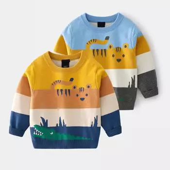 Футболка из плюшевого бархата осень-зима для детей, утепленные толстовки с принтом, повседневные детские пуловеры, верхняя одежда, рождественские подарки 140cm жёлтый