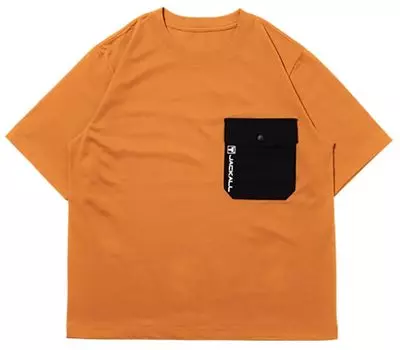 Футболка JACKALL Relaxing Dry Pocket, цвет Dusty Orange, размер S