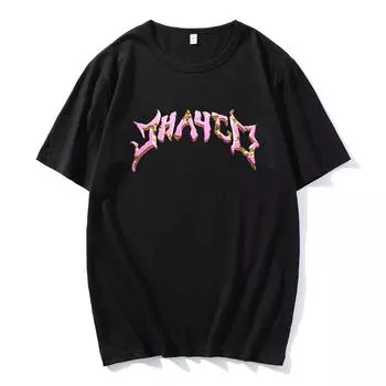 Футболка Jhayco VIDA ROCKSTAR с круглым вырезом, повседневная мужская/женская, летняя, высококачественная, мягкая, хлопковая футболка XS