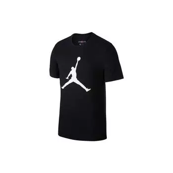 Футболка Jordan Air Jumpman черная/белая мужская уличная одежда CJ0921-011 S