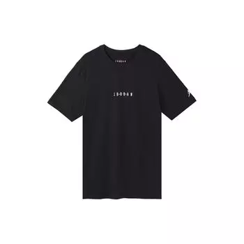 Футболка Jordan Air S/S черная/белая мужская уличная DM3182-010 S