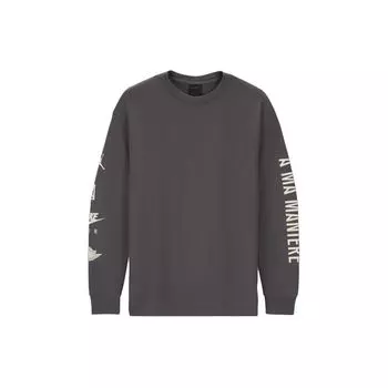 Футболка Jordan x A Ma Maniere L/S (Азия) Серая мужская уличная одежда CV3449-099