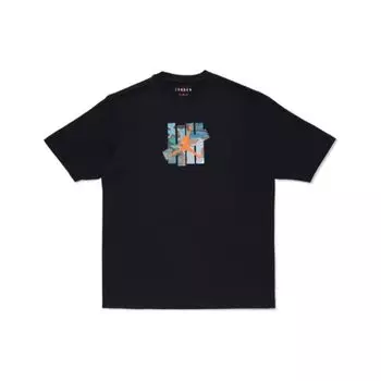 Футболка Jordan x Undefeated Strikes, черная мужская уличная одежда DX4304-010 L