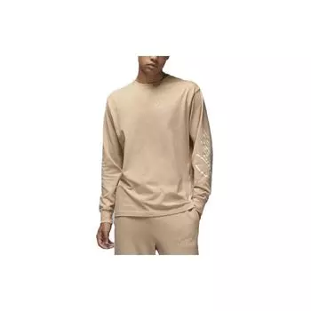 Футболка Jordan x Union MJ L/S (Азия) Мужская уличная одежда био-бежевого/кокосового молока DV7342-296 M