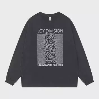 Футболка Joy Division and Nirvana Retro Rock - Длинные/короткие рукава M