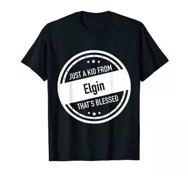 Футболка Just a Kid From Elgin Illinois