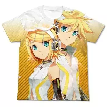 Футболка Kagamine Rin Len Append Rin Len Append Full Graphic Full Color S [COSPA] Размер