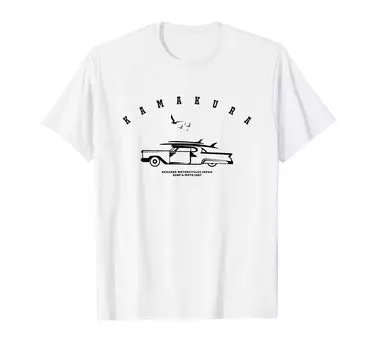 Футболка Kamakura Japan Stylish Surfing Shonan Beach Kanagawa