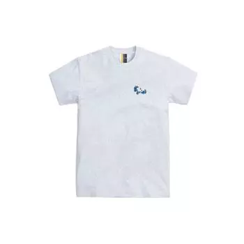 Футболка Kith Botanical с цветочным принтом, светло-серые топы унисекс KH3999-002 XXL