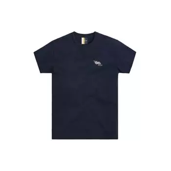 Футболка Kith с ботаническим цветочным принтом, ночные топы унисекс, синяя KH3999-413 M