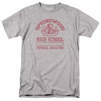 Футболка «Кошмар на улице Вязов» Springwood High Horror Tee Спортивная футболка унисекс S
