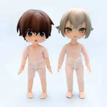 Футболка костюм Ob11 анти-пятна комплект высокая эластичность кукла подложка 1/12 Bjd кукла Long