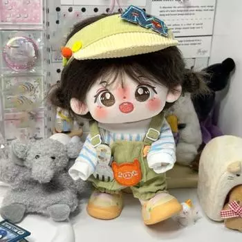 Футболка Костюм Плюшевый Кукольный Костюм Костюм М Свинья Хлопок Кукольная Одежда Аксессуар Куклы 1 set