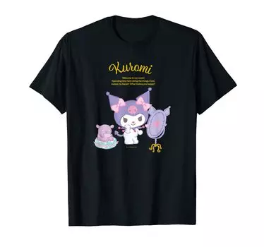 Футболка «Kuromi Happiness My Room»