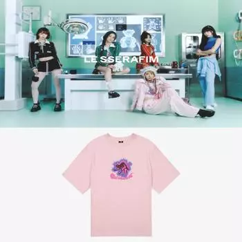 Футболка LE SSERAFIM Official MD S/S M size