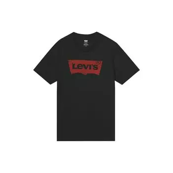 Футболка Levis Cotton Classic с круглым вырезом и логотипом, мужская, черная 17783-0198 XL