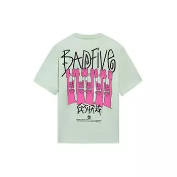 Футболка Li Ning Bad Five для мужчин, цвет пены-зеленый AHSS387-3 S