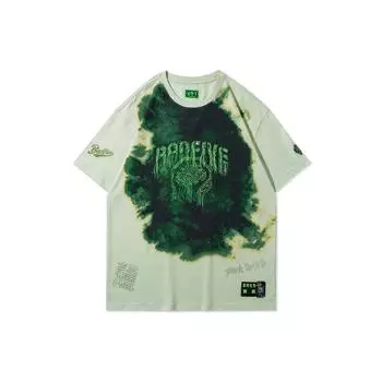 Футболка Li Ning Badfive Chongqing City Limited Edition Misty City Trend Casual Sports Graphic Print Loose Short Sleeve T Shirt Men Tops Light-Green AHSR929-2 2XL