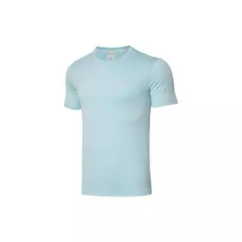 Футболка Li Ning Quick-Dry Fitness Sports с круглым вырезом и коротким рукавом для мужчин, зеленая ATSR257-6 M