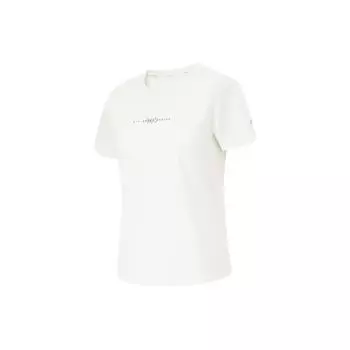 Футболка Li Ning Running Series однотонная, быстросохнущая, светоотражающая, дышащая, с круглым вырезом и коротким рукавом, женская, цвет белый ATSU190-3 S