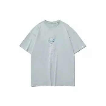 Футболка Li Ning Sport Fashion Series с круглым вырезом и коротким рукавом, цвет Mist-Blue AHSR161-5 XL