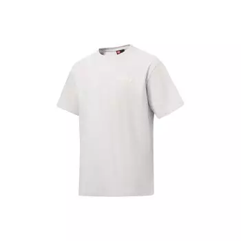 Футболка Li Ning Vital Essential с вышитым логотипом, свободного кроя, круглым вырезом, коротким рукавом, унисекс, светло-серая, AHST169-1 XXL
