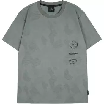 Футболка Li Ning Wade Series с буквенным принтом, дышащая, влагоотводящая, быстросохнущая, спортивная, с коротким рукавом, мужская, зеленая ATSU351-2 S