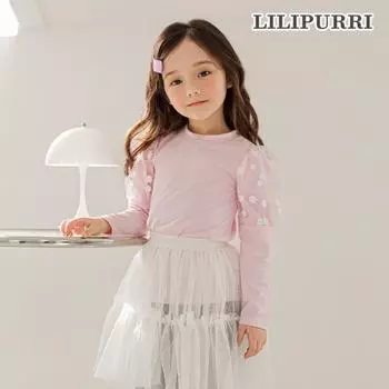 Футболка Lilipuri Moana Puff, розовая Pink/140