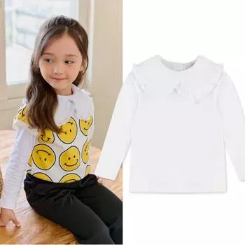 Футболка Lillyput Love Me белая white/140