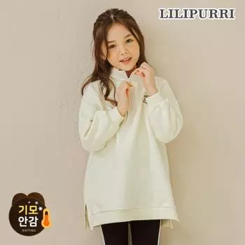 Футболка Lilyfuri Remo Zip Up Long Tee Ivory Ivory/120