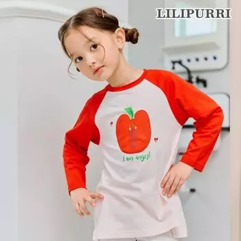 Футболка Lilypuri Angry Long красная Red/140