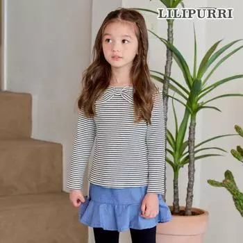 Футболка Lilypuri PreTTy ST Ribbed, черная Black/110